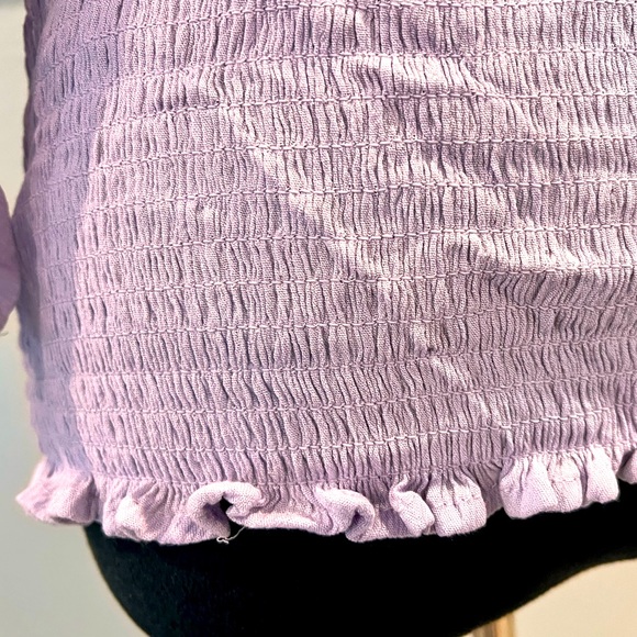 NOBO - lavender smocked top - cute!!! 💜 - Picture 10 of 14